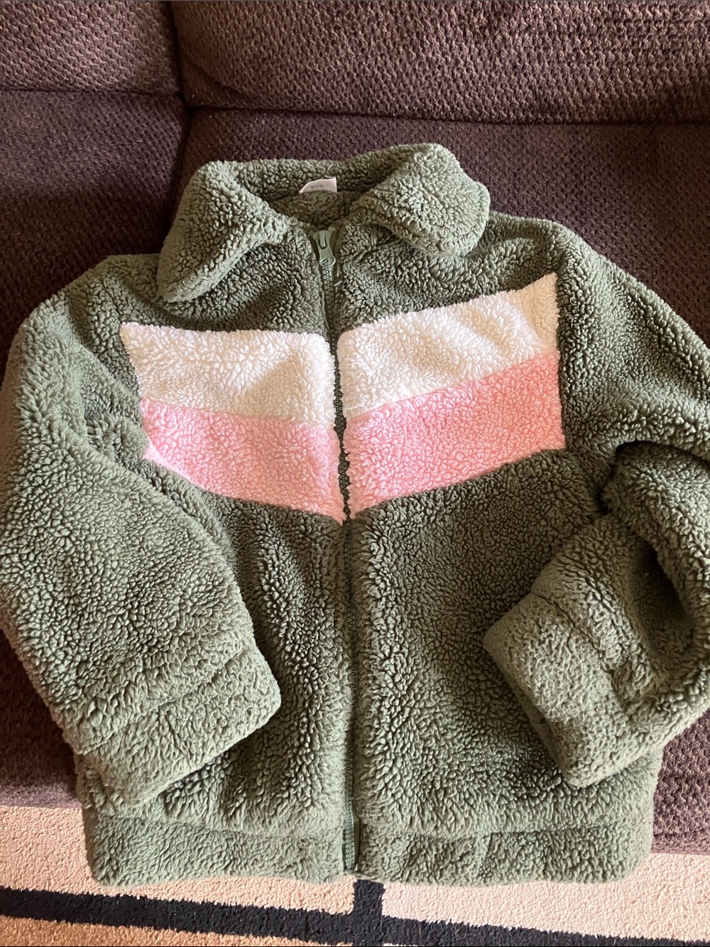 Kids Plush Sherpa Jacket size 7/8